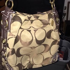 Authentic coach purse